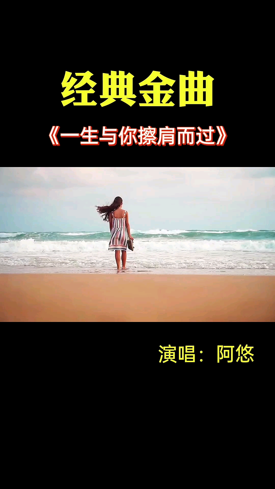 经典流行音乐一生与你擦肩而过