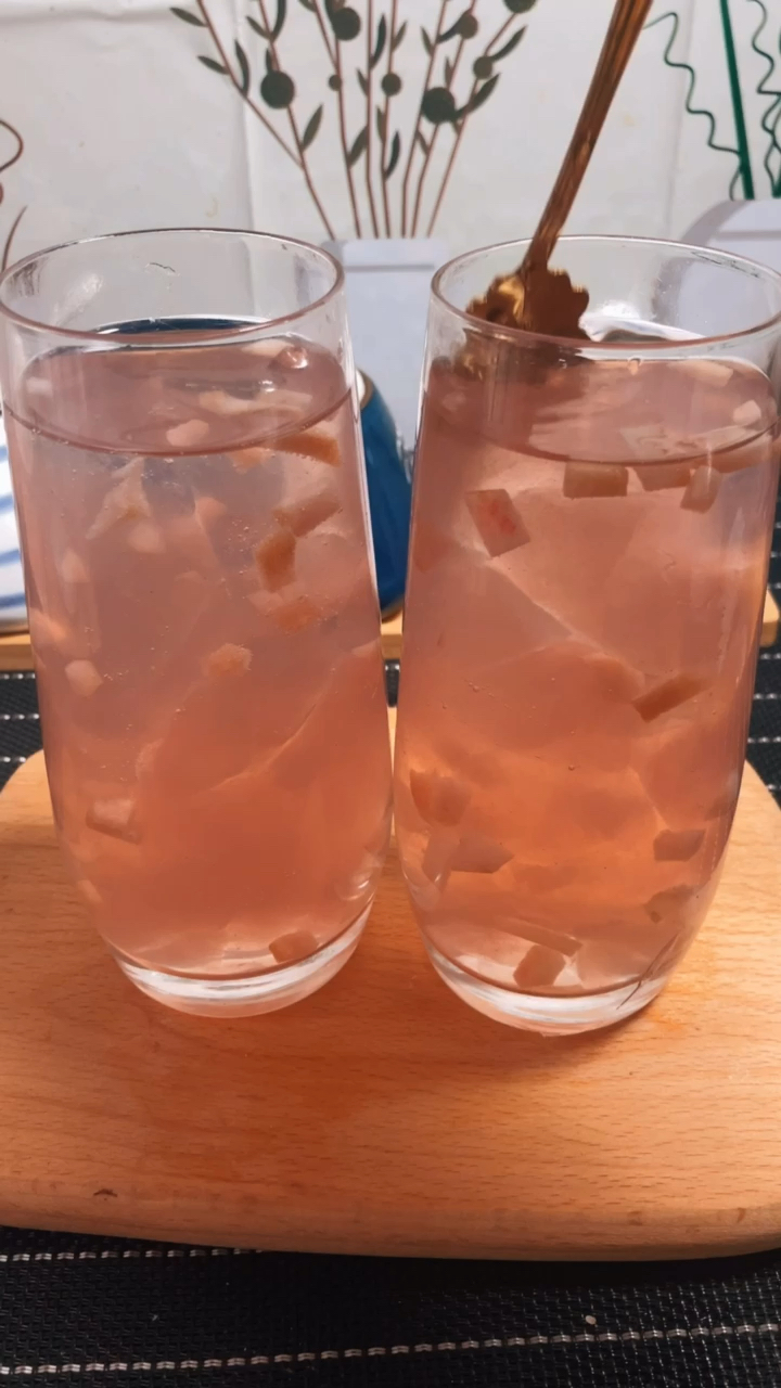 白凉粉的100种吃法这个桃子水真的太好喝啦