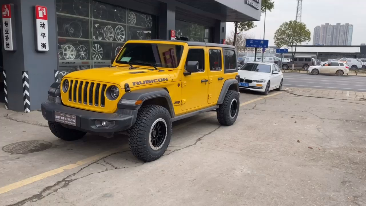 轮毂轮胎改装升级#牧马人轮毂轮胎改装升级:285/70r17