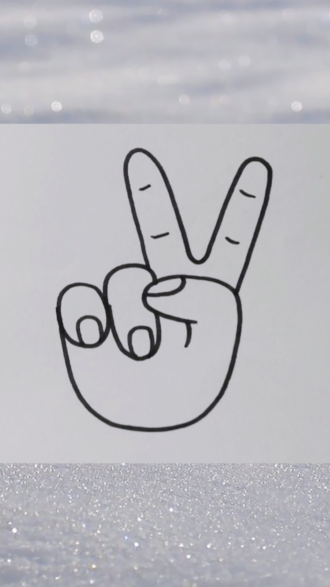 画画原来如此简单#来给生活比个耶,喜欢的收藏哦