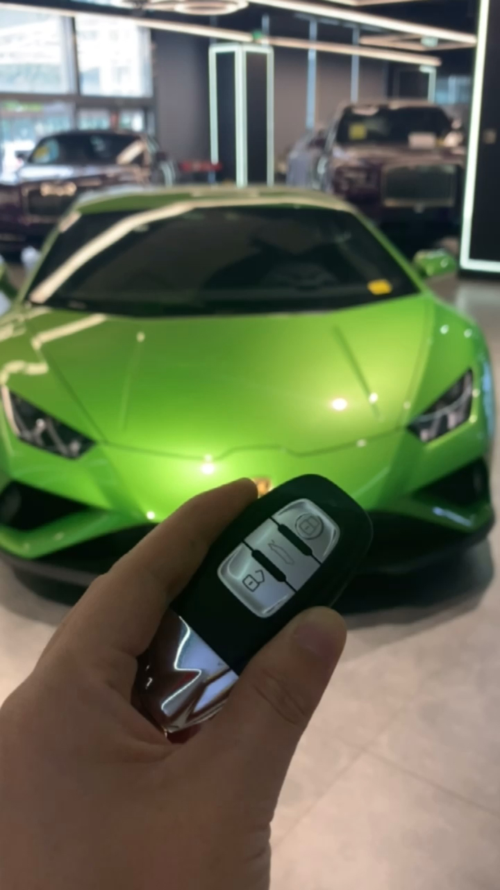 兰博基尼我怎么就感觉这台的的钥匙像奥迪车的