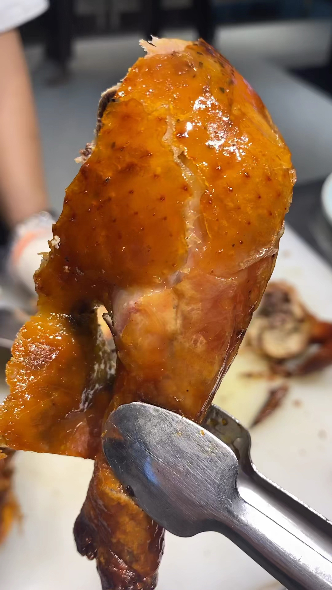 美食#玻璃脆皮烤鸡,我教你呀