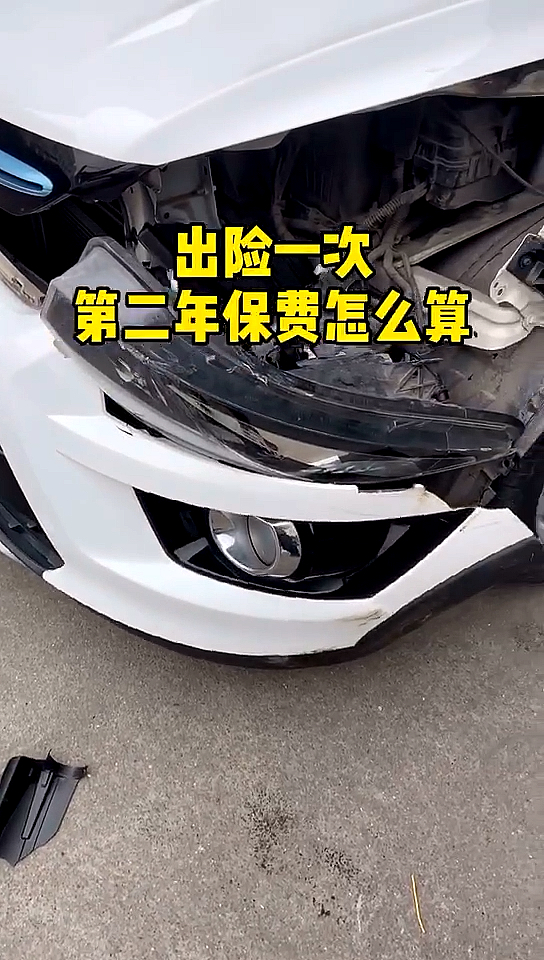 汽车出险一次第二年保费该怎么算