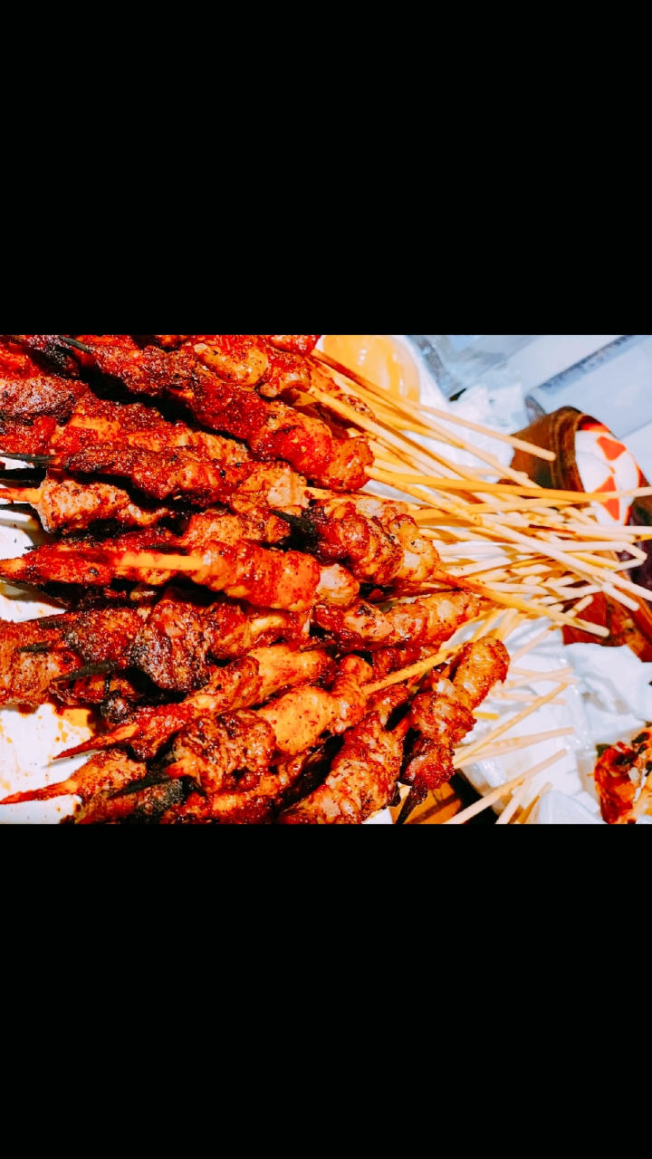 美食展/诱人的羊肉串