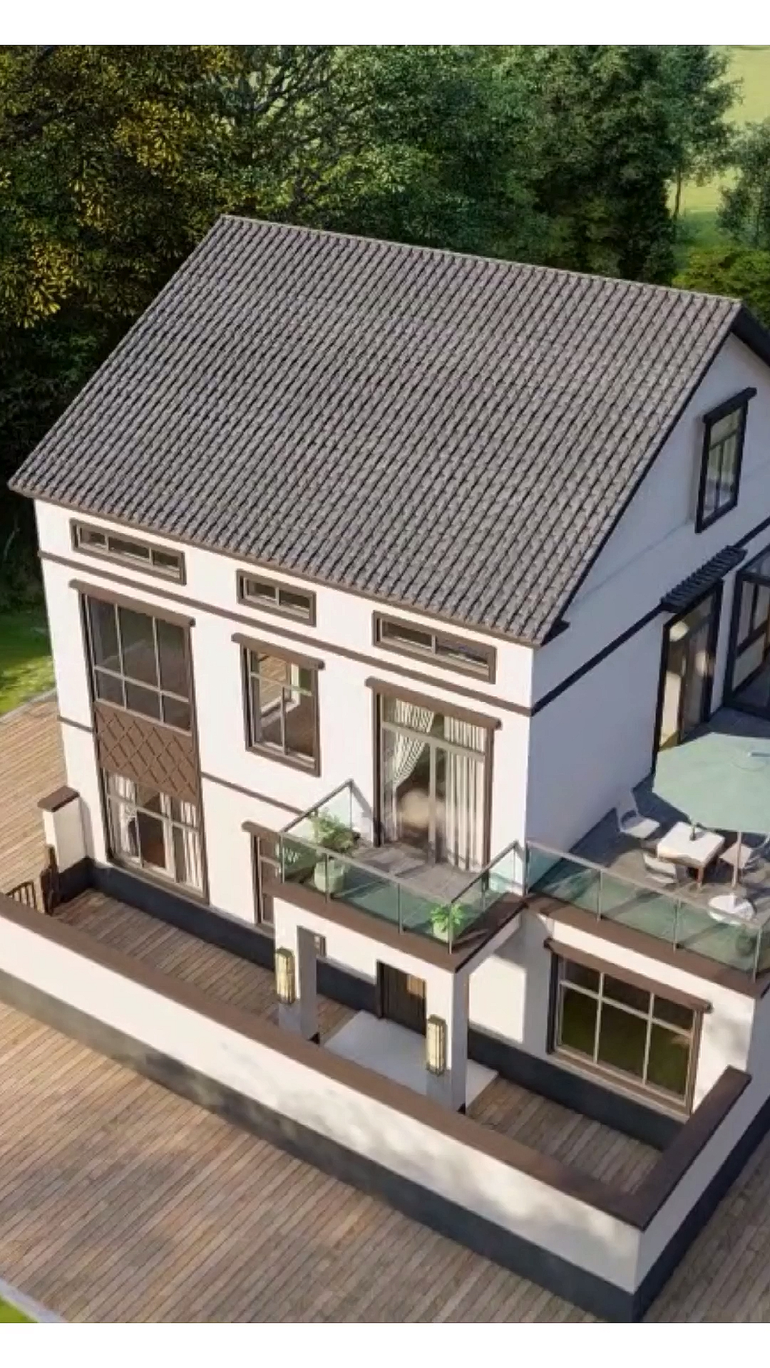 #农村自建房#建房还是可以加个阳光房,温暖实用.冬天晒太阳绝了!🌝-