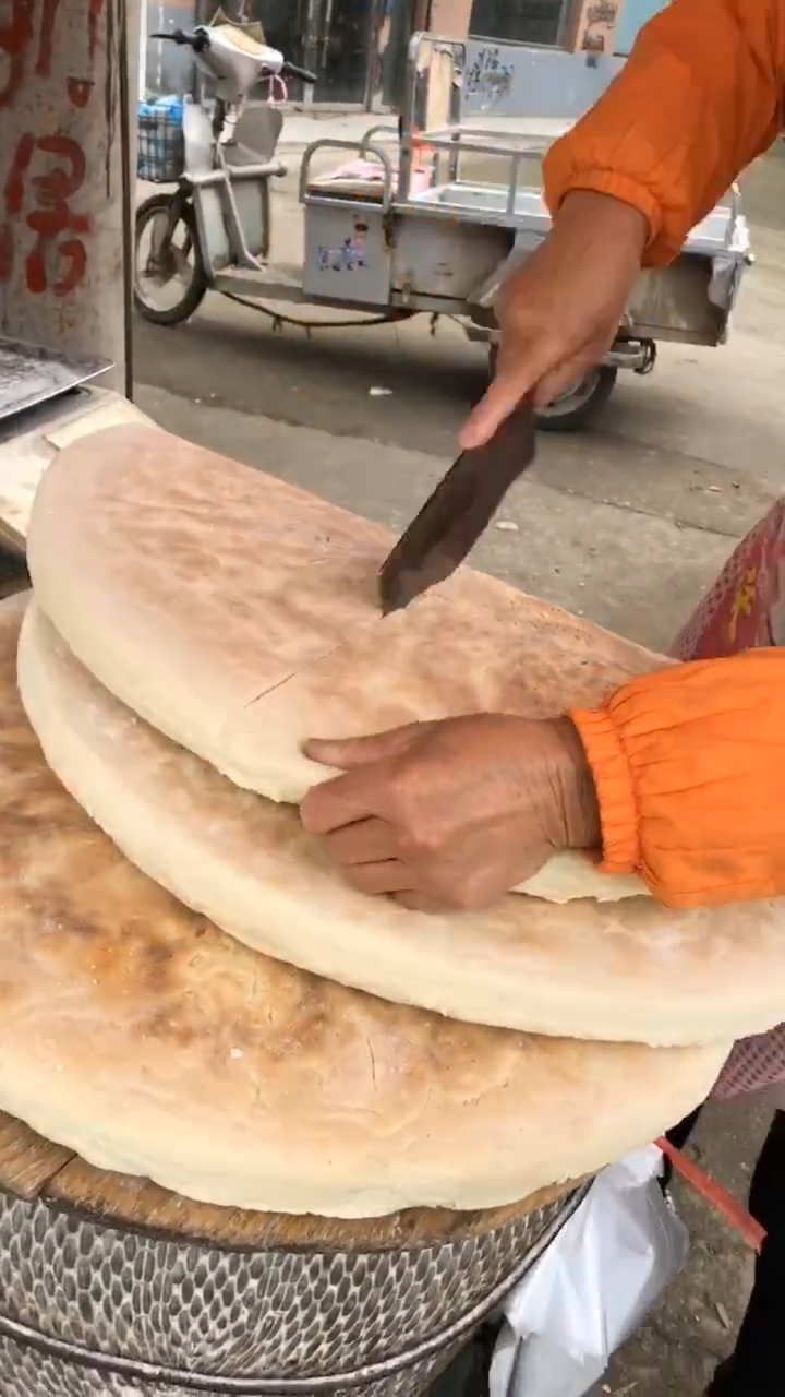 风味人间#传统美食穿城大饼