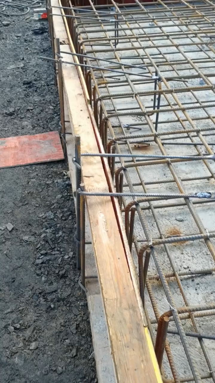 农村自建房#钢筋工脑洞大开5层楼基础靠谱吗?