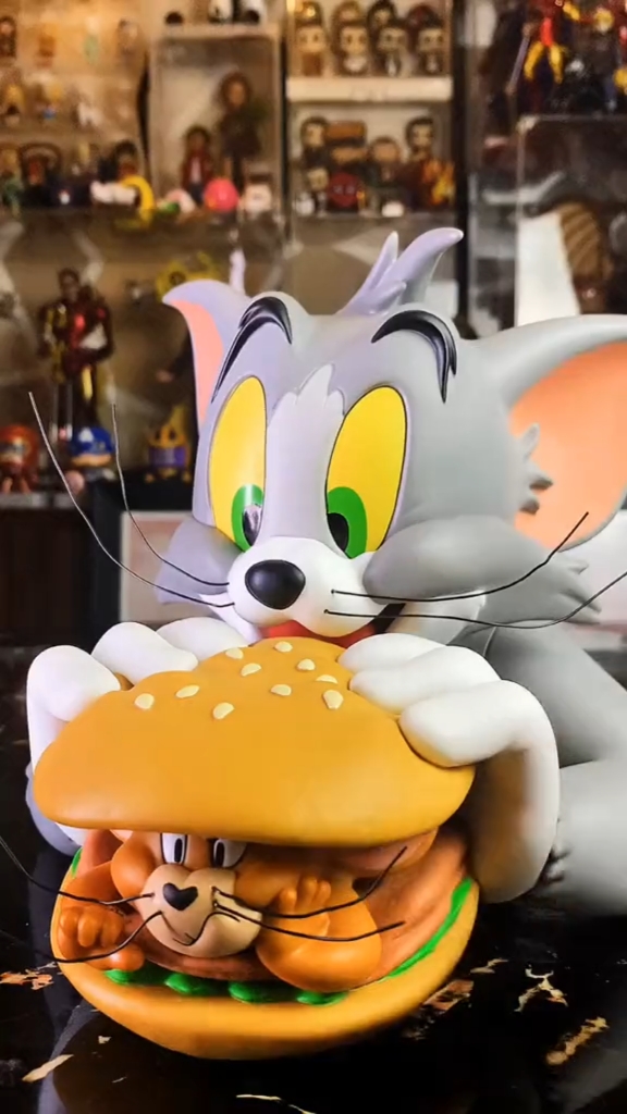 猫和老鼠手办来啦你们那边叫什么呢