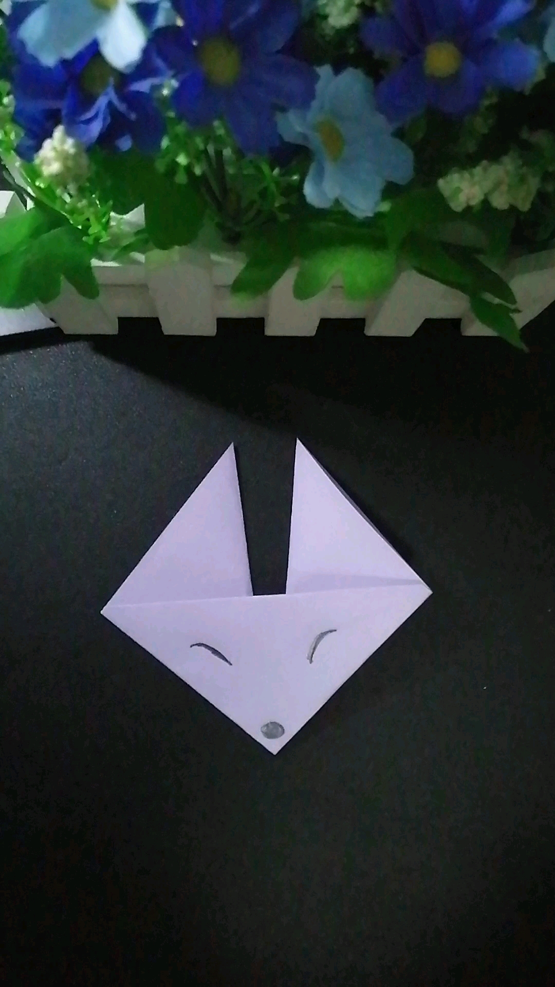 折纸小狐狸头简单折法图片