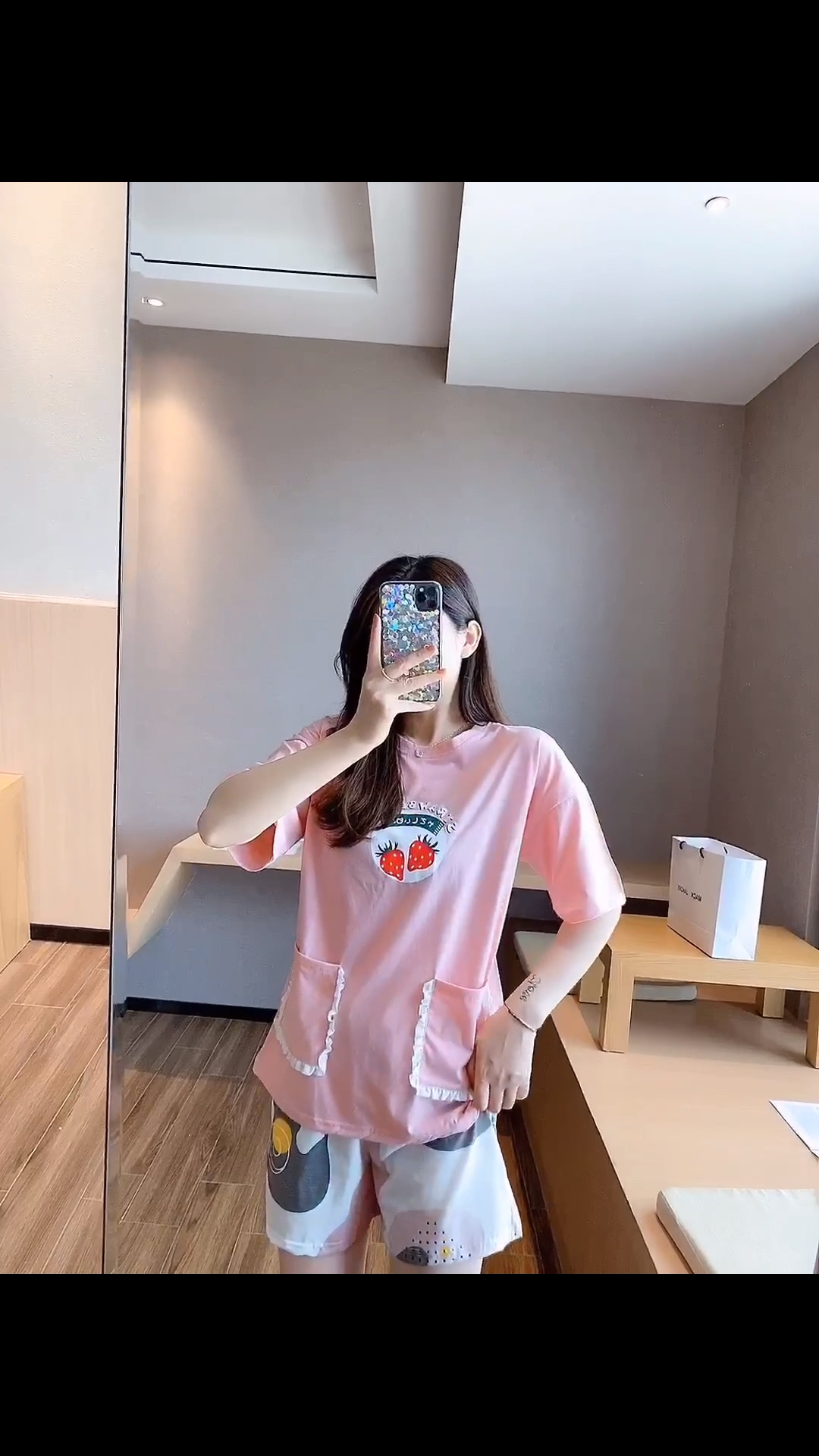 服装#泫雅风套装