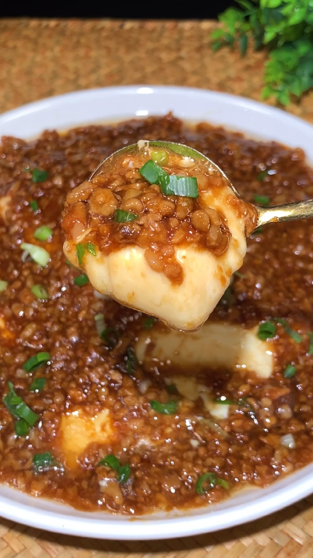 春日好食光#这样做的"肉沫豆腐鸡蛋羹"既简单又美味,全家人都喜欢!