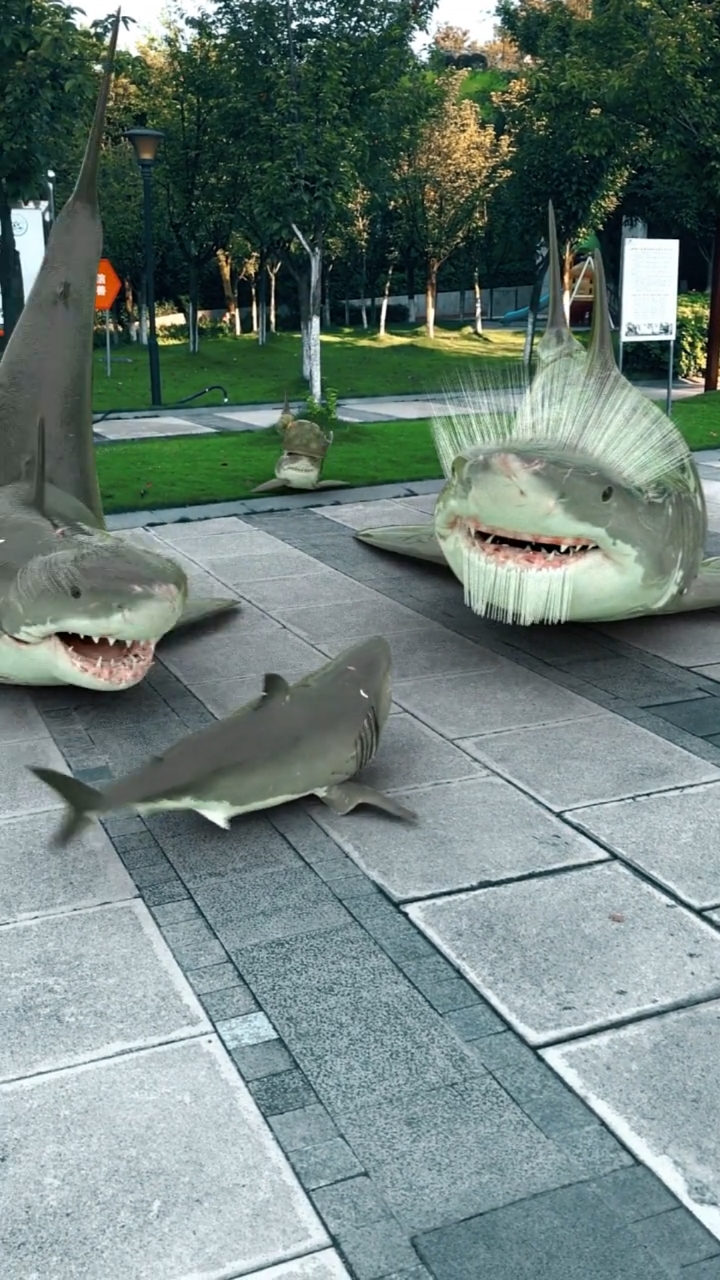 鲨鱼#为什么爷爷的白头发更多?