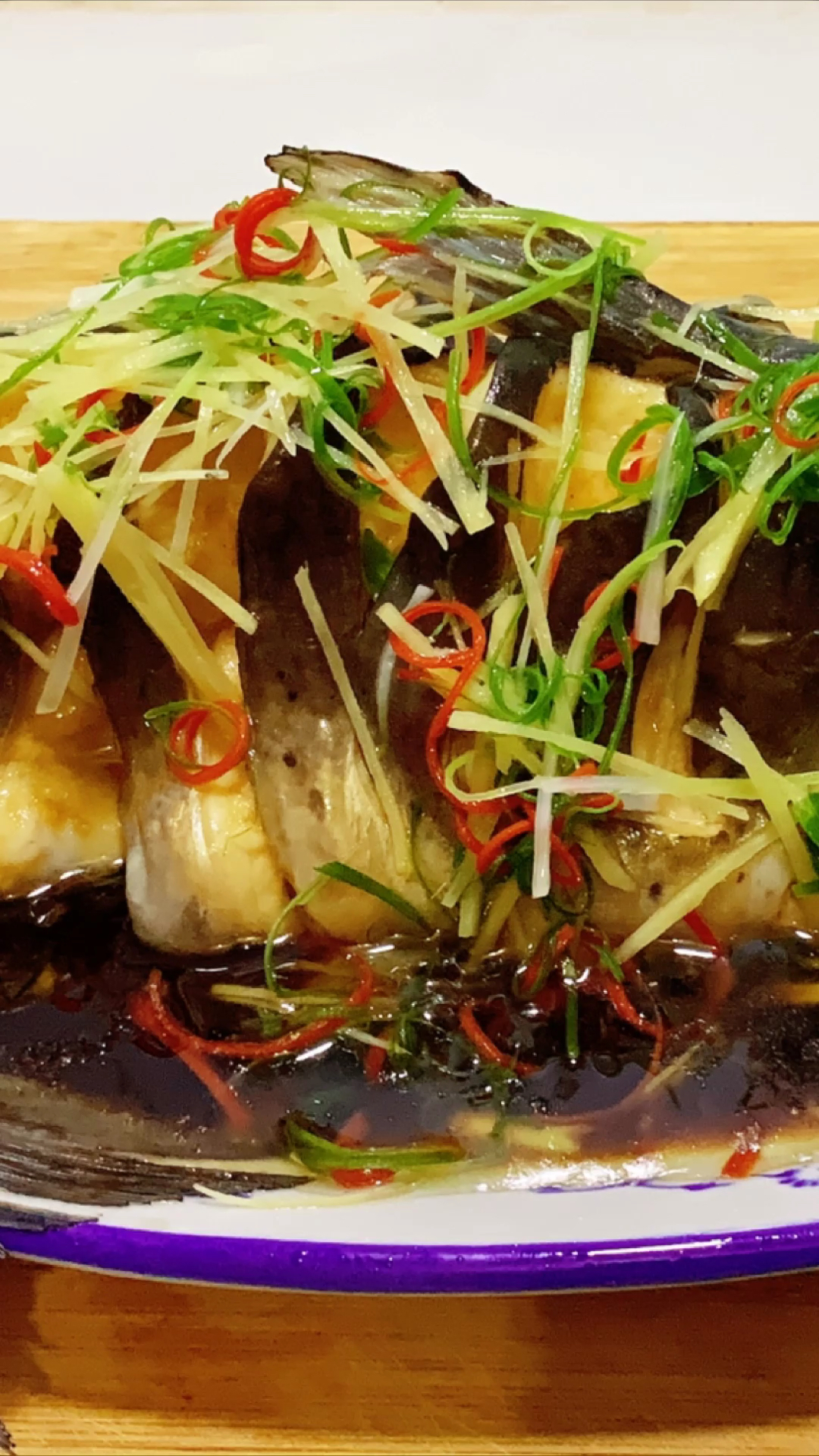 美食#清蒸清江鱼的做法,鲜香味美,喜欢的收藏了!