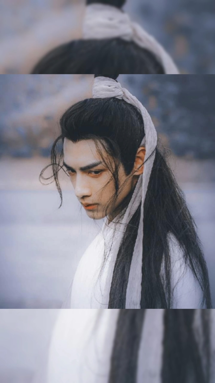 男明星白衣古装:罗云熙惊艳,王一博白月光,我却没躲过清冷的肖战