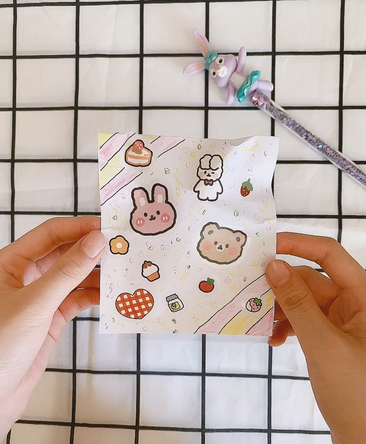 拆自制盲袋#自制盲袋(拆盲袋)做的超用心78很可爱哦-度小视