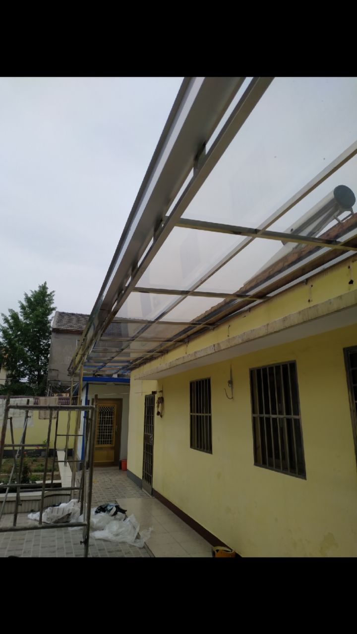 不锈钢耐力板雨蓬