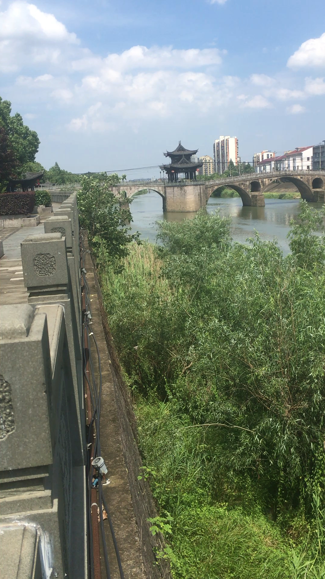 南苕溪上的通济大桥,在老余杭.-度小视