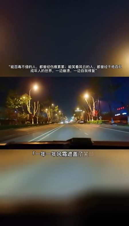 有些事不能言不能语,只能自己默默承受,一个人的路一个人走