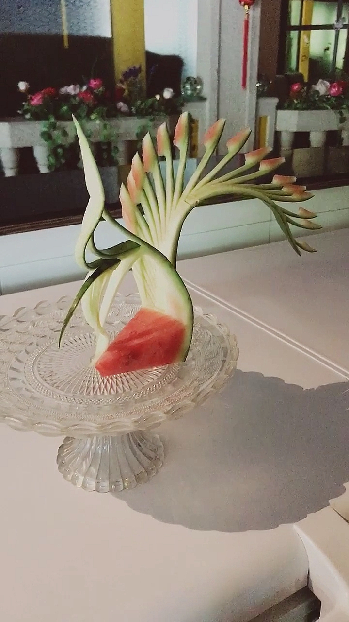 带你去旅行#个性西瓜拉花,你值得拥有