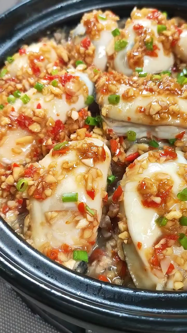 晒年货#生蚝粉丝煲这样做,简单又美味-全民小视频