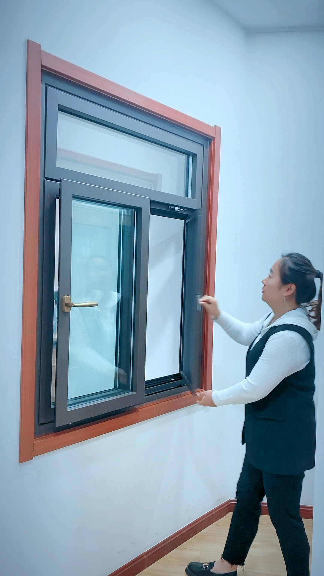 装修设计#断桥铝平移内倒窗,漂移窗,新型开启方式,不占空间不碰头