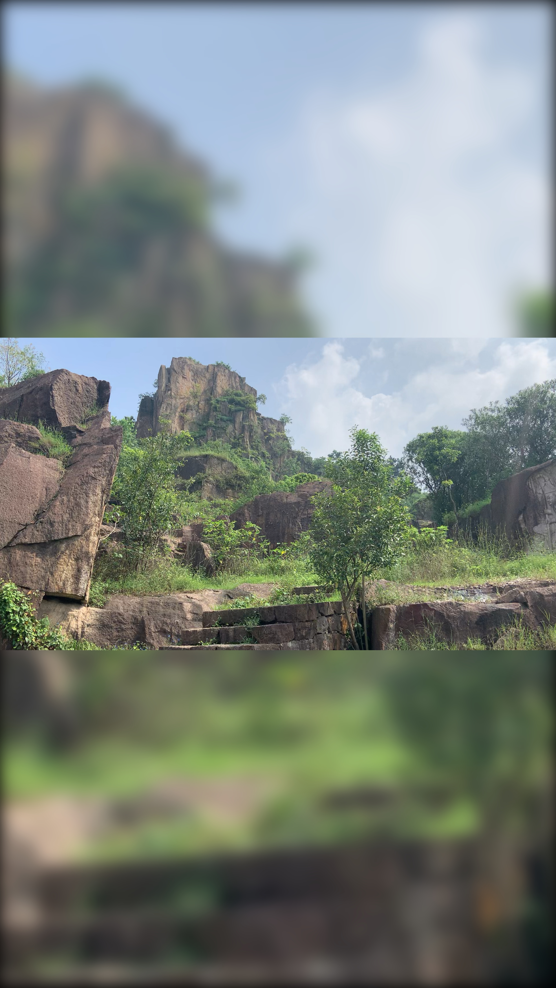 记录生活绍兴市柯桥区齐贤镇羊山石城景区分享第二段风景