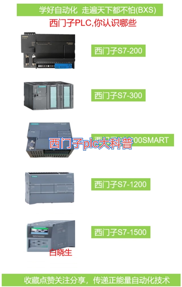 电工西门子plc全系列家族展示