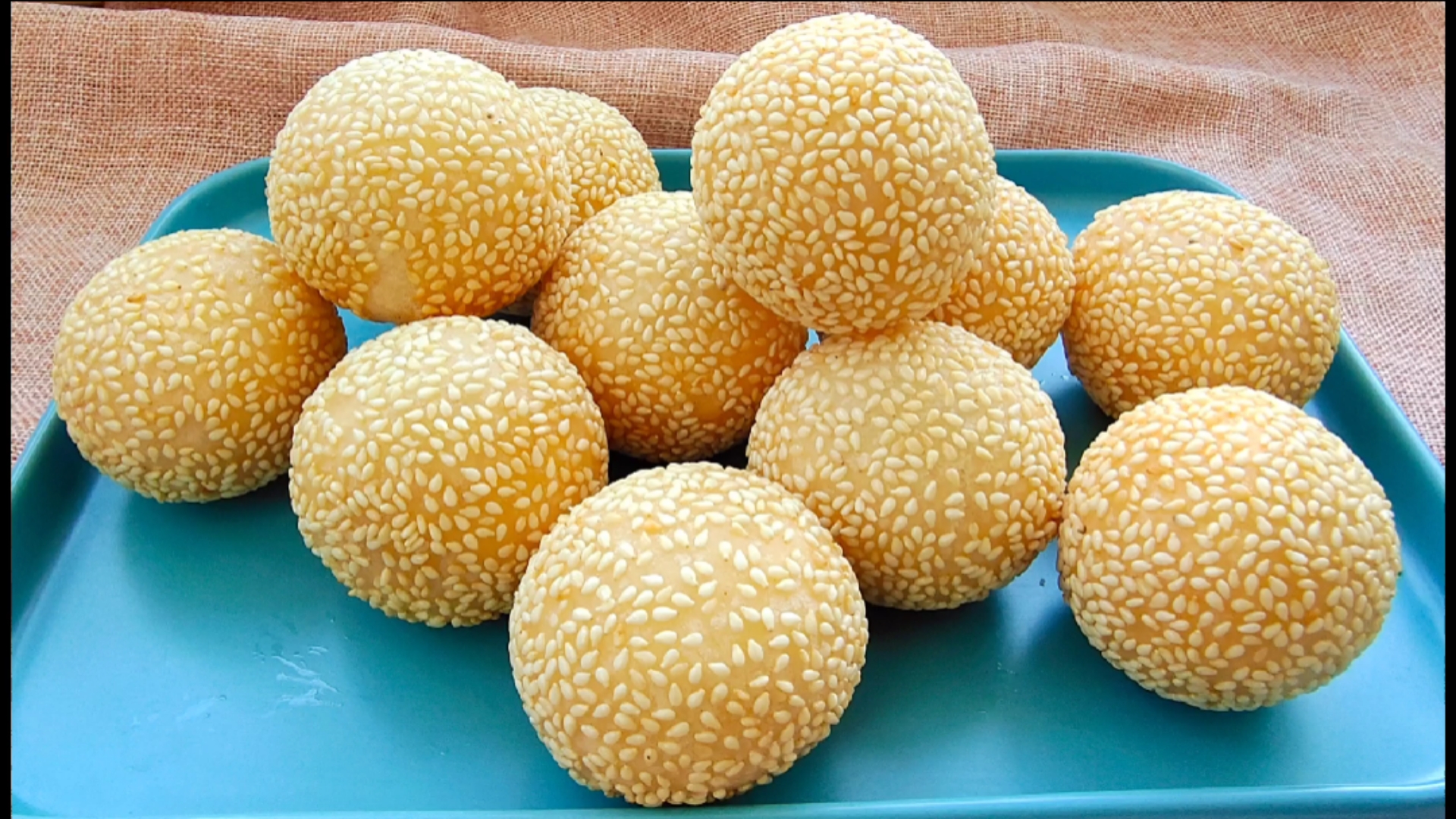 美食家庭制作糯米麻圆好配方外酥里糯不开裂