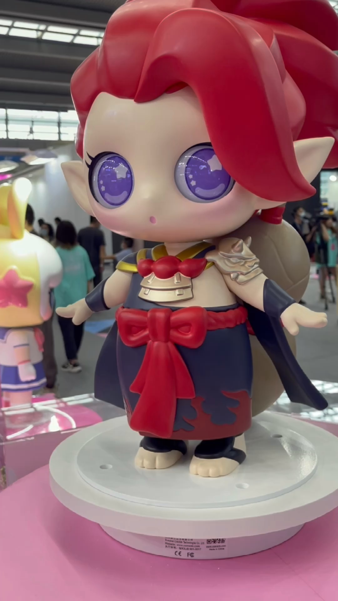 阴阳师#【展会报道】深圳qtx潮玩展iatoys阴阳师盲盒