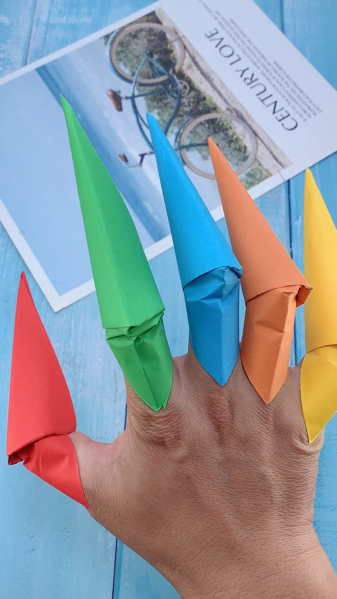 手工制作#超炫酷的狼爪折纸,你学会了吗?