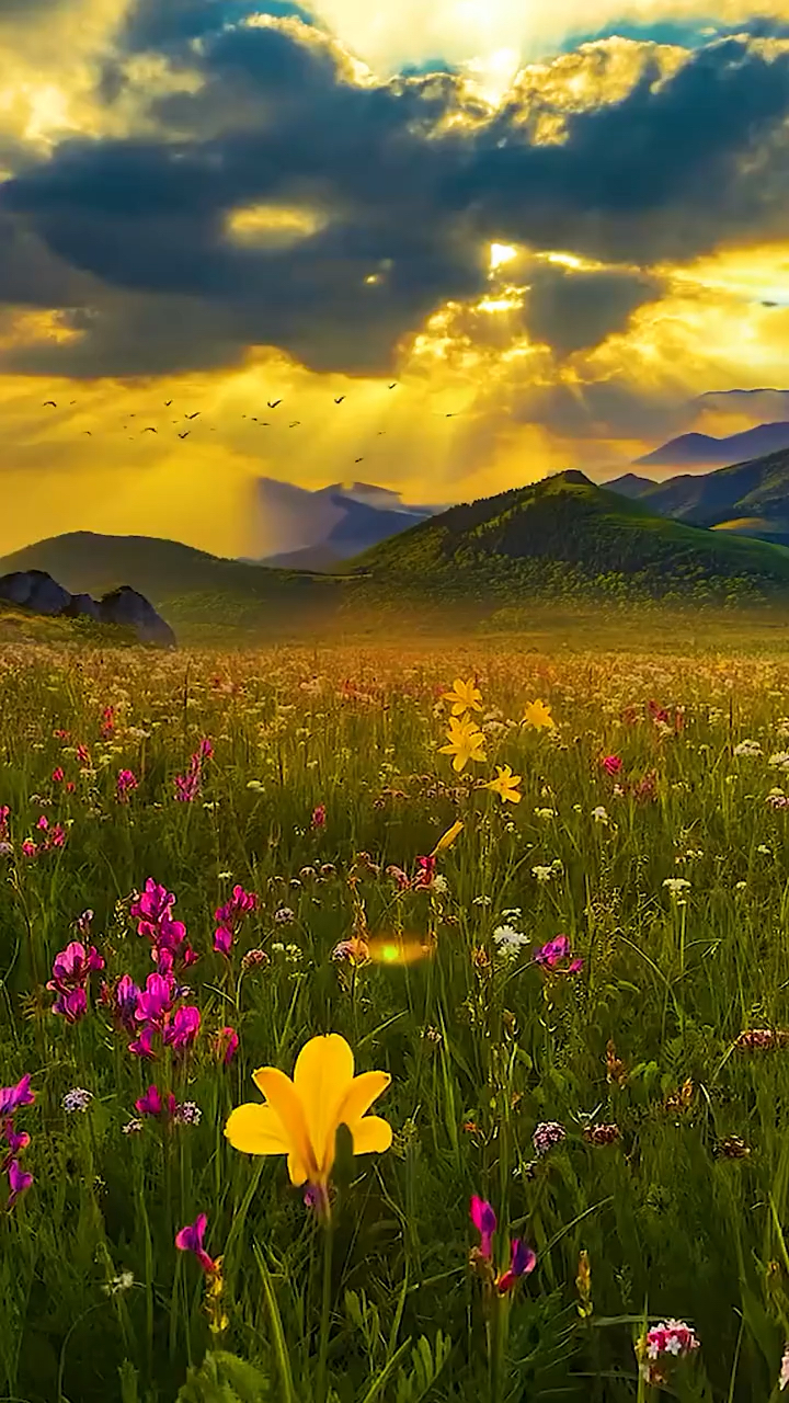 大自然美景#日出东方催人醒,不及晚霞懂我心.