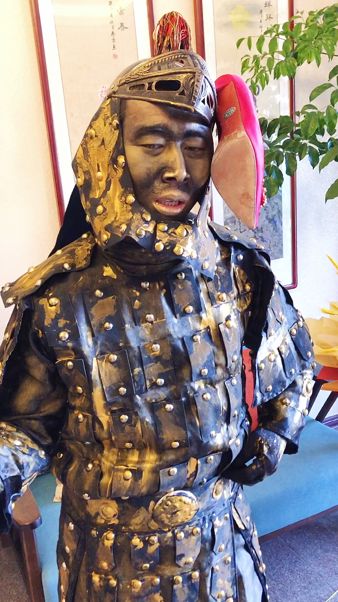 铜人#铜人只是想打招呼