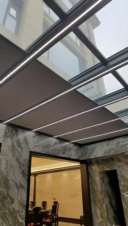 春日心愿旅行地#灯带阳光房 遮阳帘