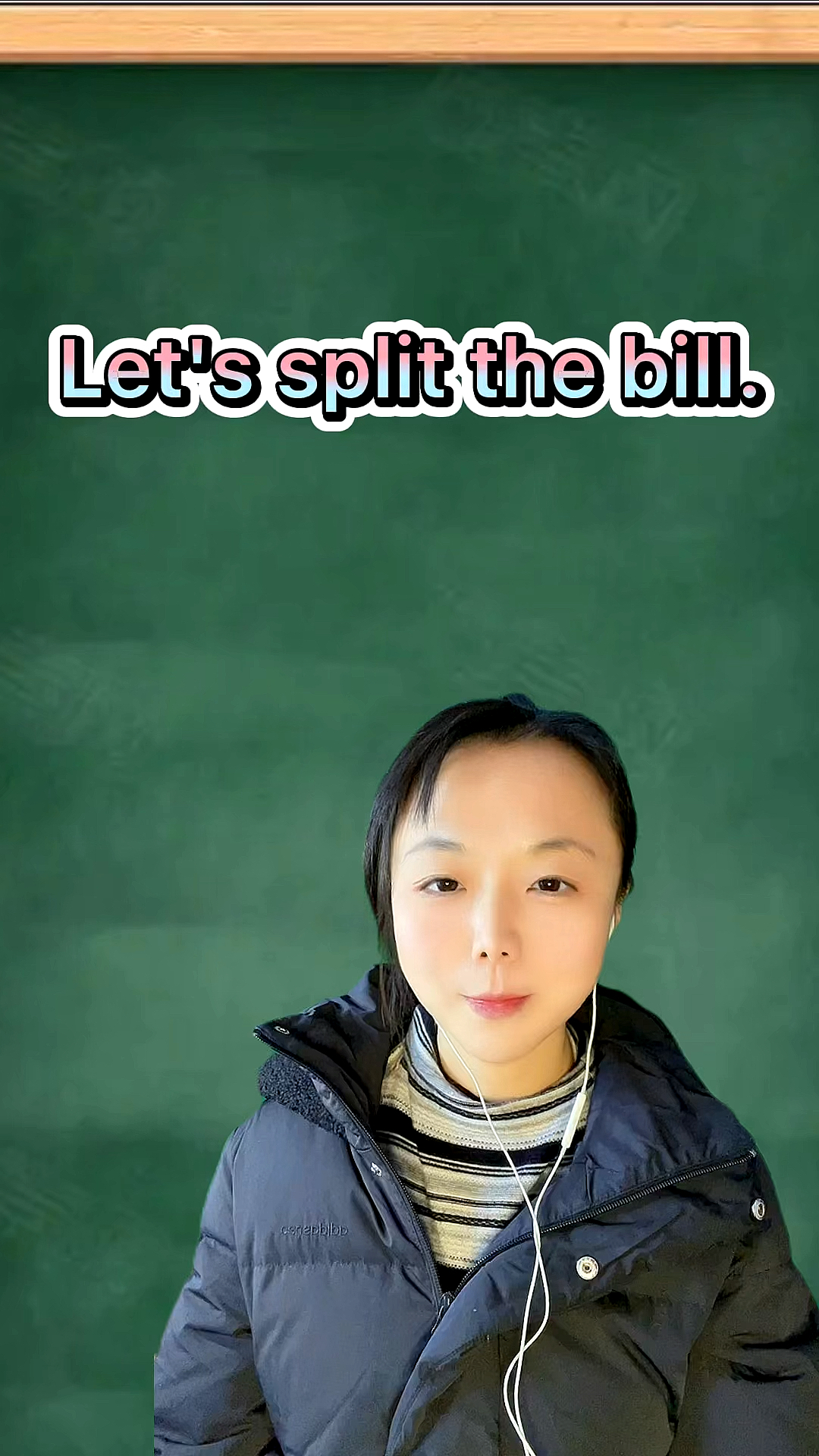 迎新打卡letssplitthebill平分账单生活中的实用英语