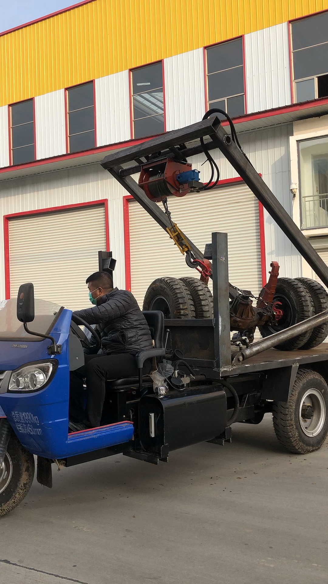 支持全民传递正能量##三轮吊棺下葬车