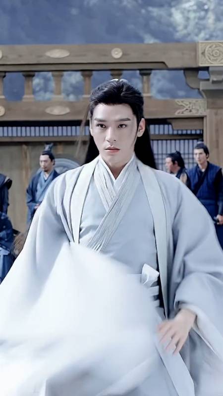 山河令温客行#真帅,白衣翩翩