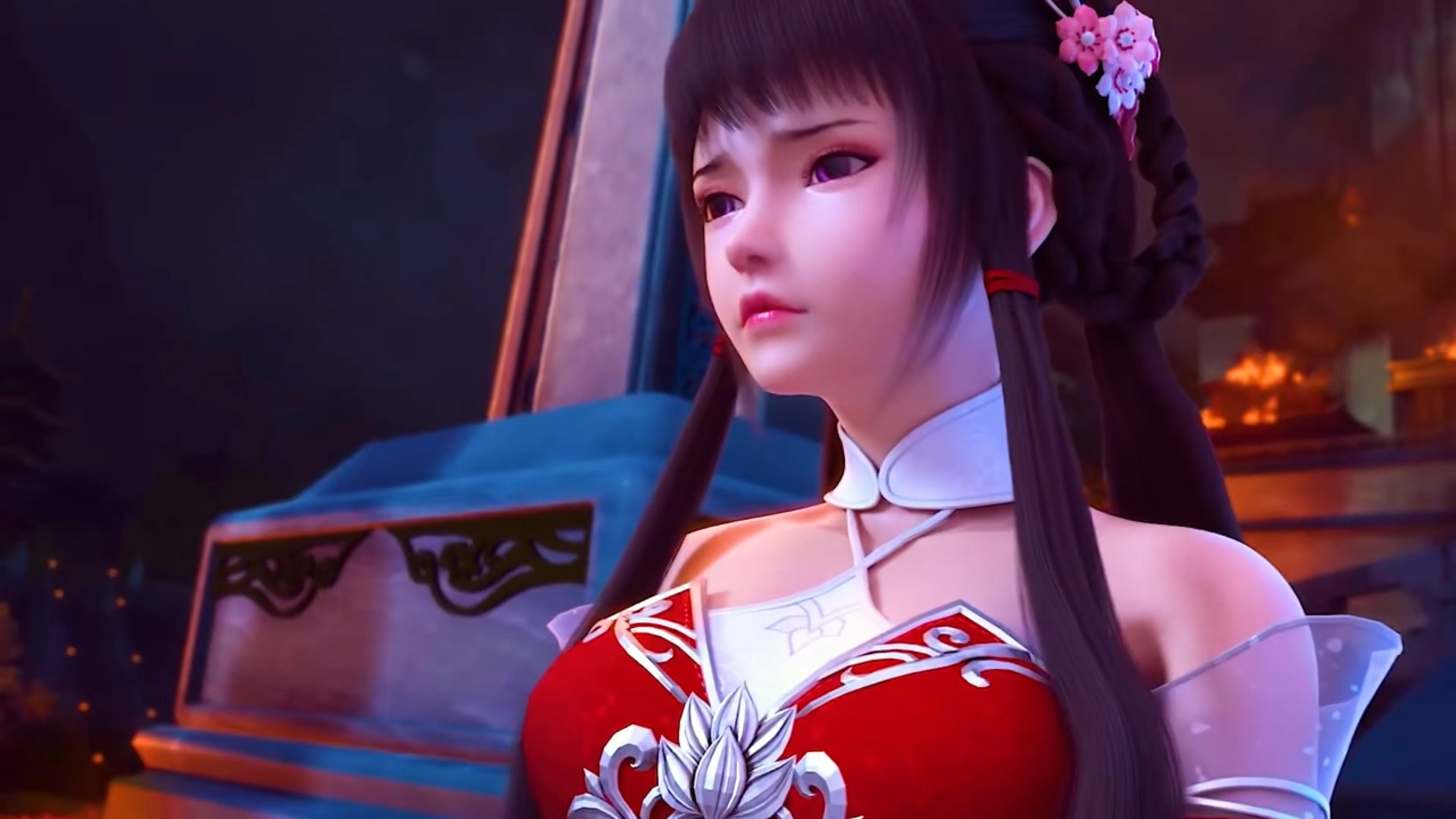 动漫#完美世界:补天阁遭遇危机,石昊小宇宙爆发