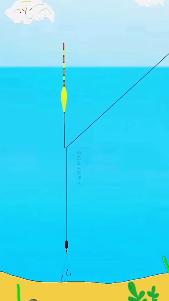 钓鱼小知识三步就能教会你最灵敏的调漂法