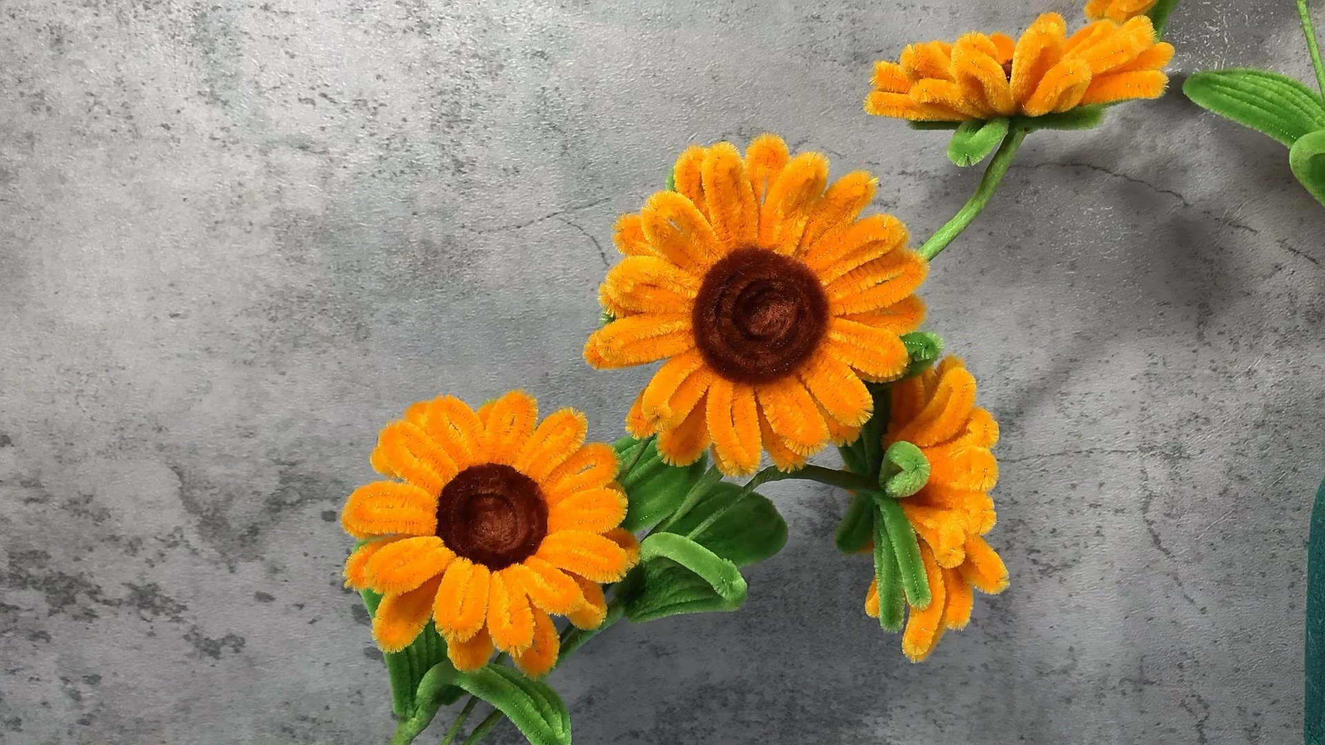 创意手工diy#手工定制扭扭棒太阳花