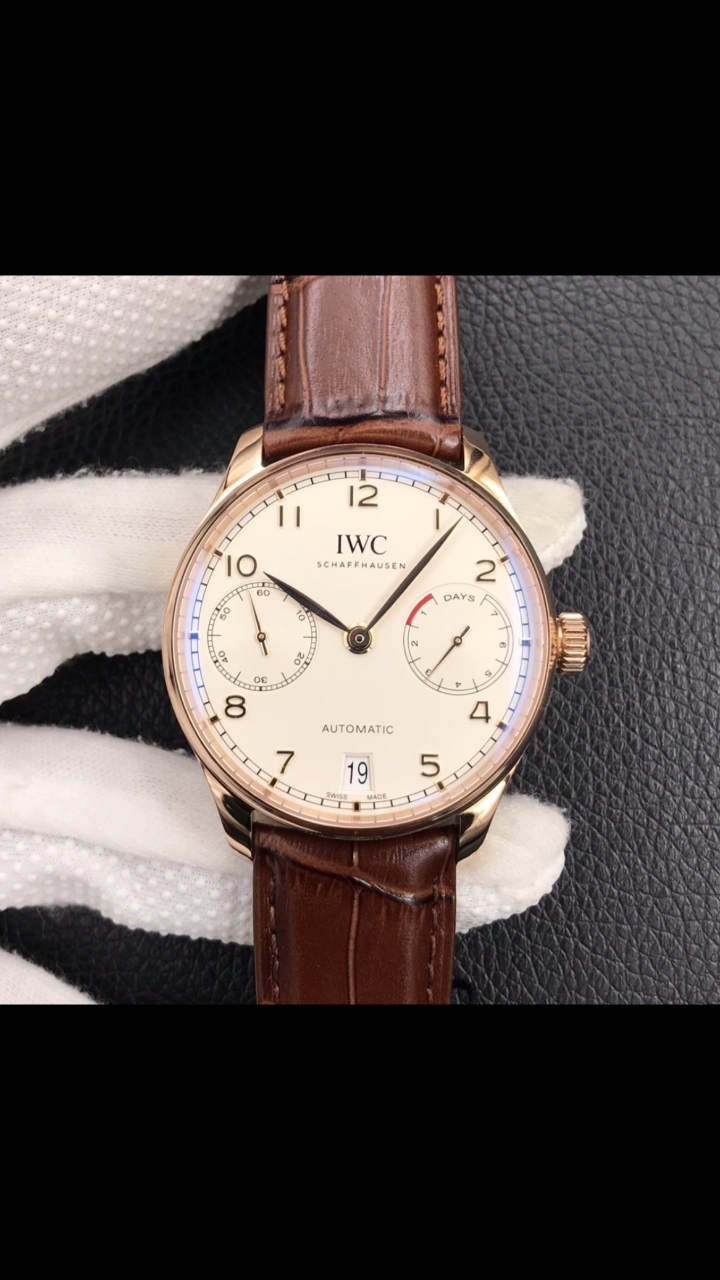 iwc葡7v5版最新机芯,iwc-葡萄牙系列七日链葡七自动