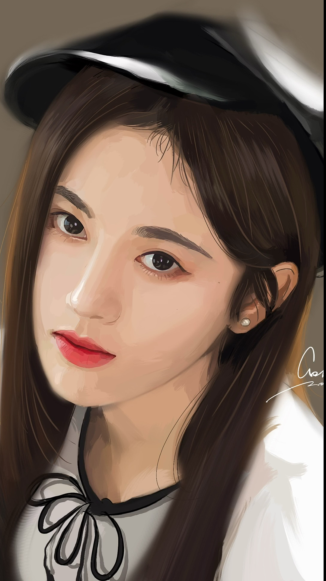 画画原来如此简单##手绘#鞠婧祎