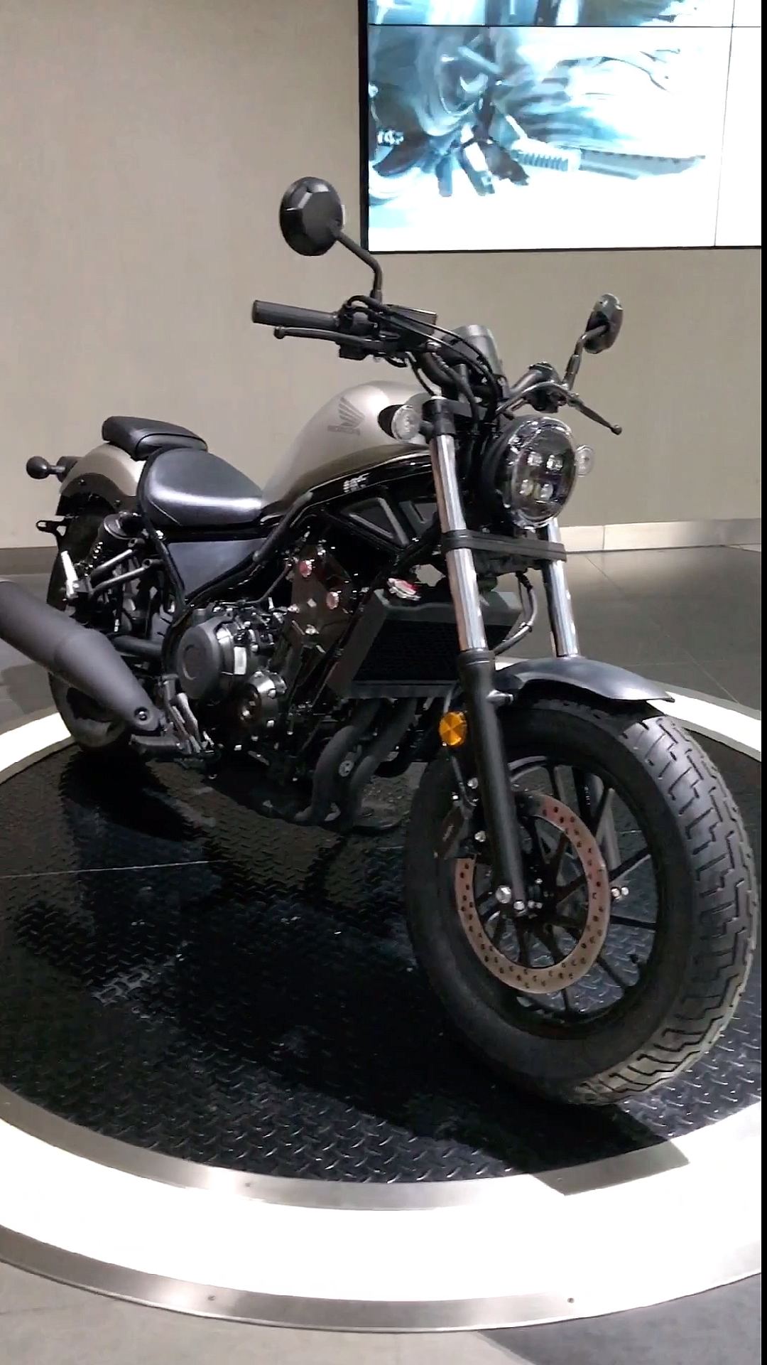 摩托车#本田美式巡航车cm500实拍