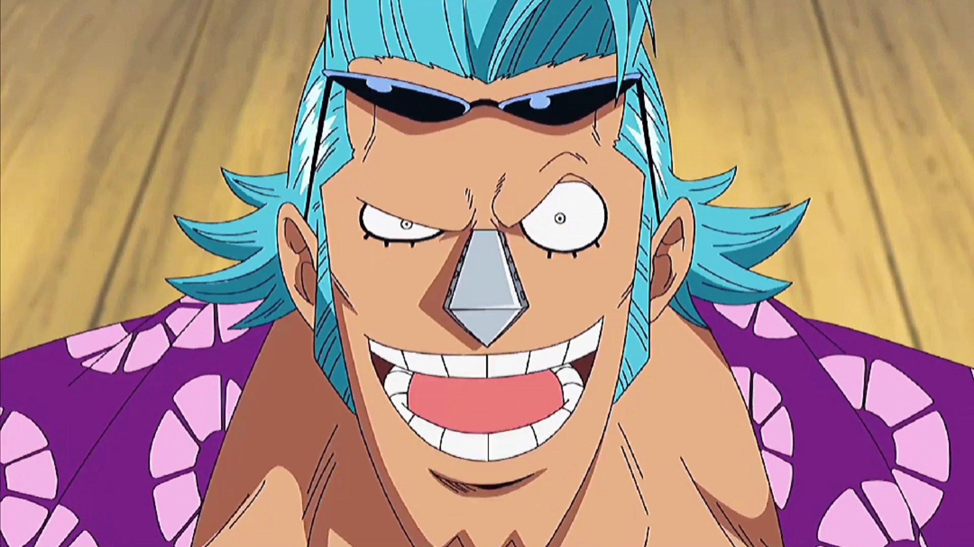 海贼王#动漫蓝发男神你还认识睡