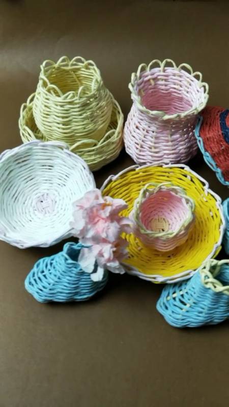 我的探店日记纸藤花篮美观又实用