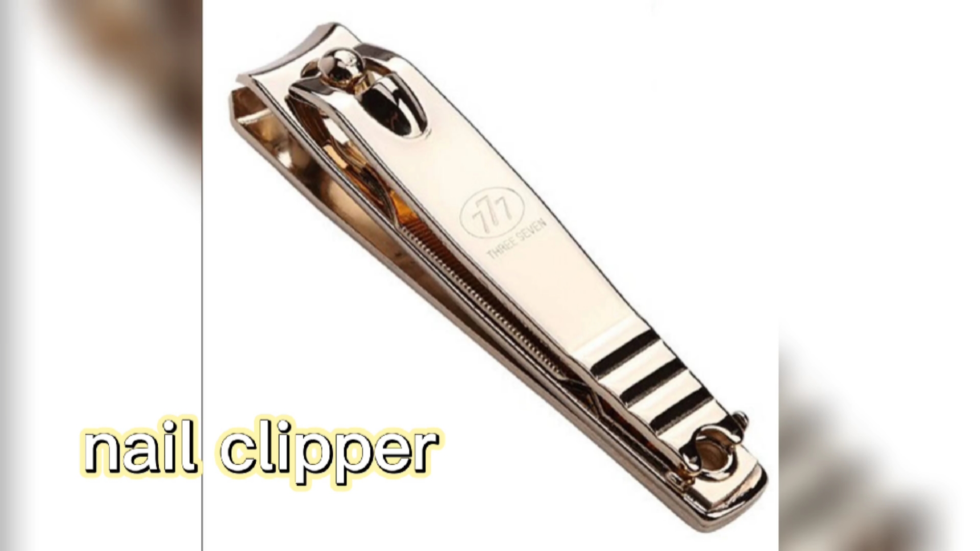 零基础学英语#英语学习从身边的名词开始-nailclipper
