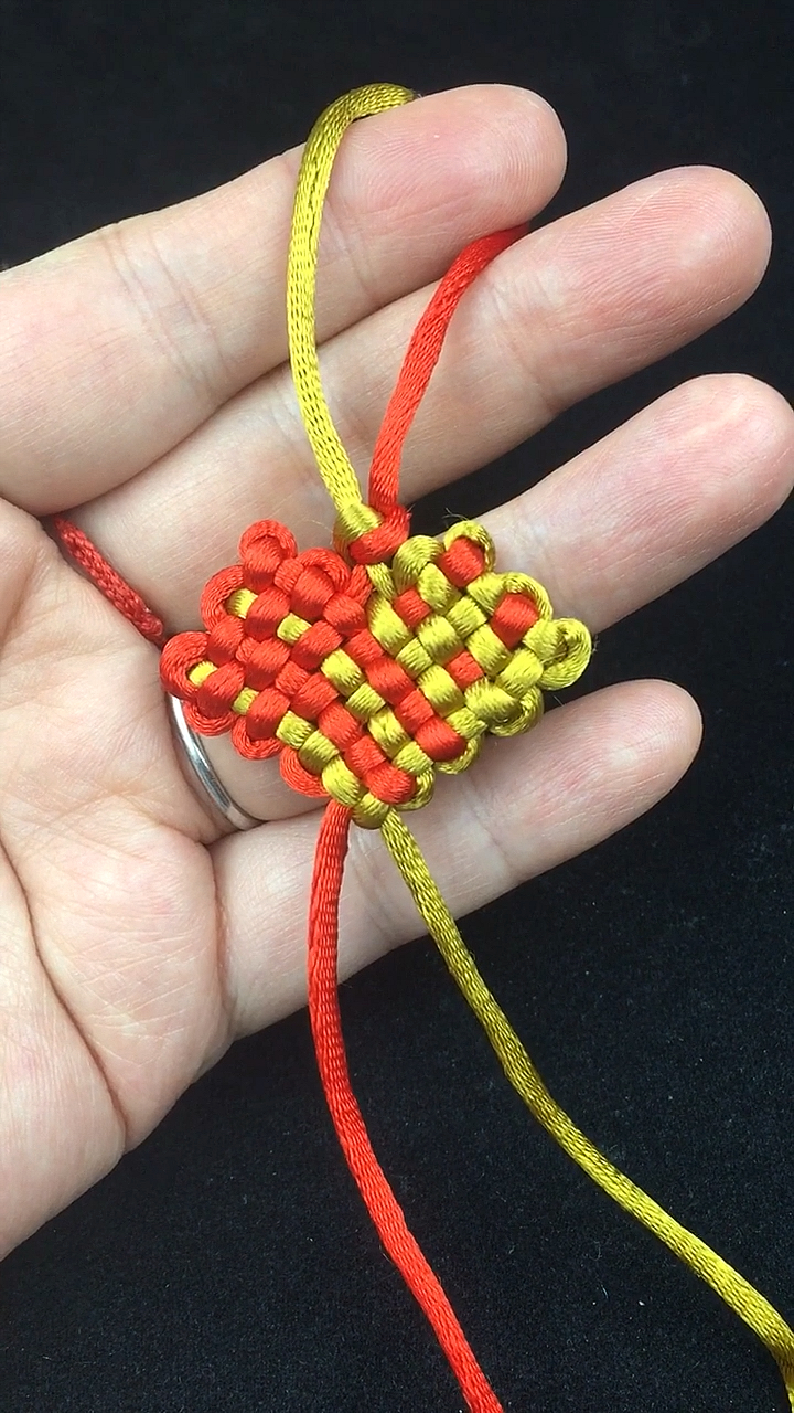 万物皆可涮#中国结系列—倒磬结