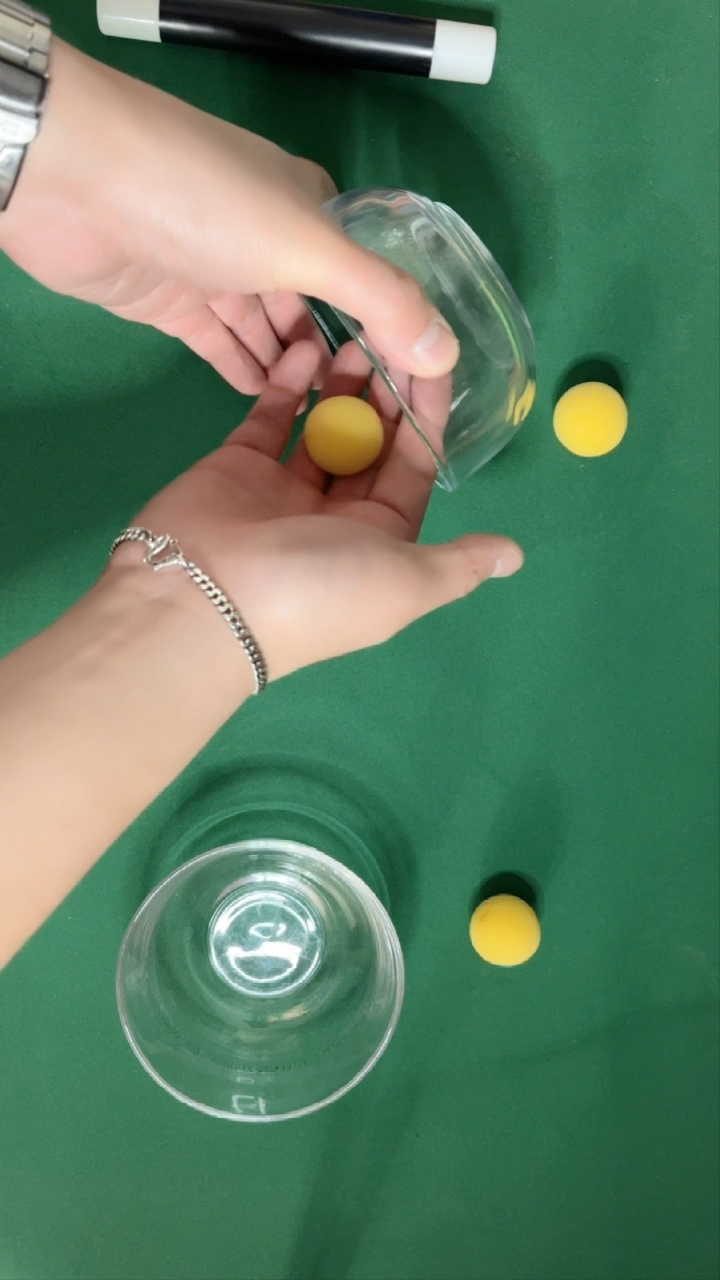 魔术#鬼手原版魔术三仙归洞详细慢动作教学