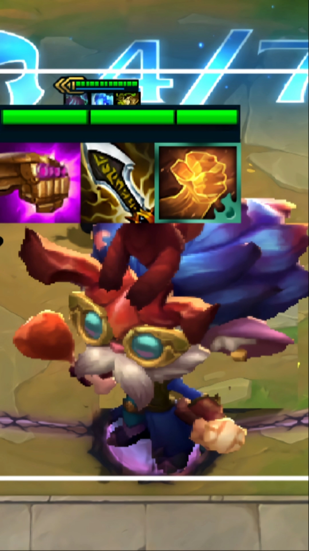 云顶之弈#云顶s5魔女复苏大头,一技清屏(中)