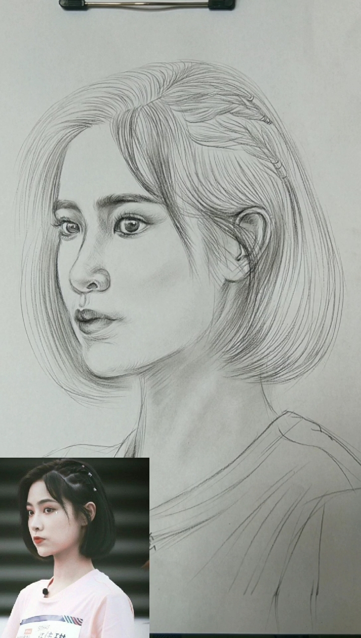 许佳琪#喜欢许佳琪吗?点进看正在画.