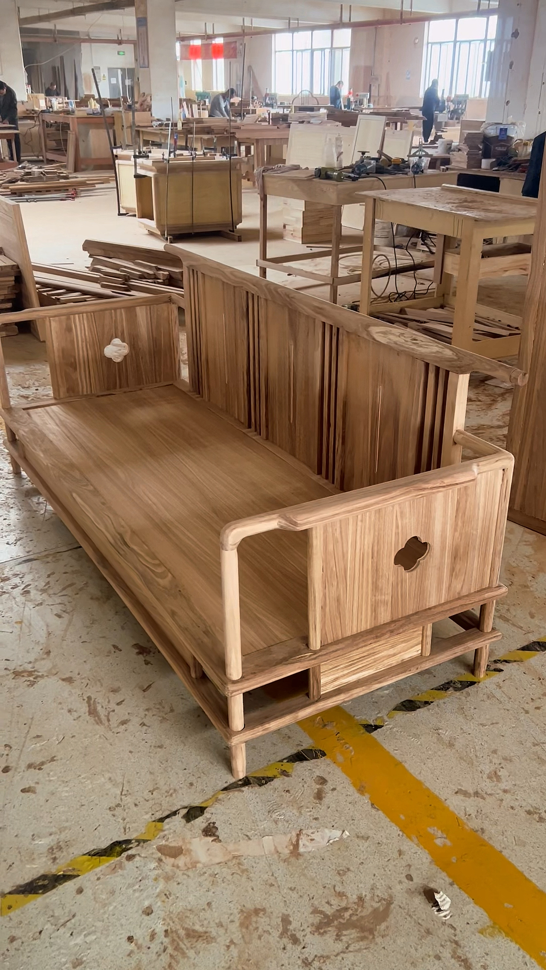新中式家具!#客厅沙发#实木家具#榫卯结构